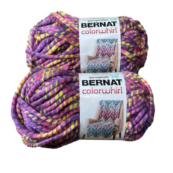 Bernat Office Bernat Yarn Yarnspirations Colorwhirl Heather 2